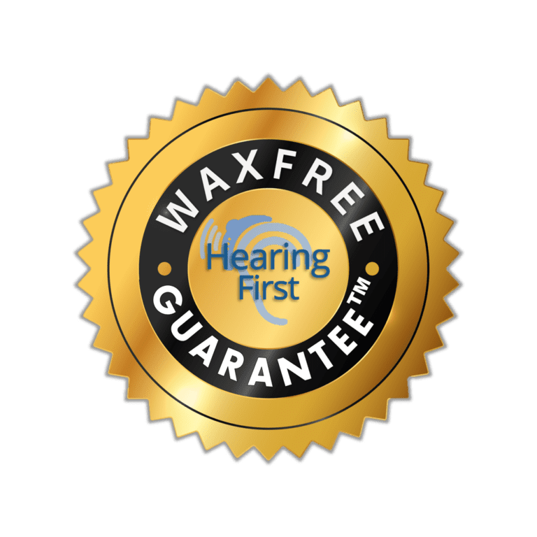 hearing first waxfree guarantee